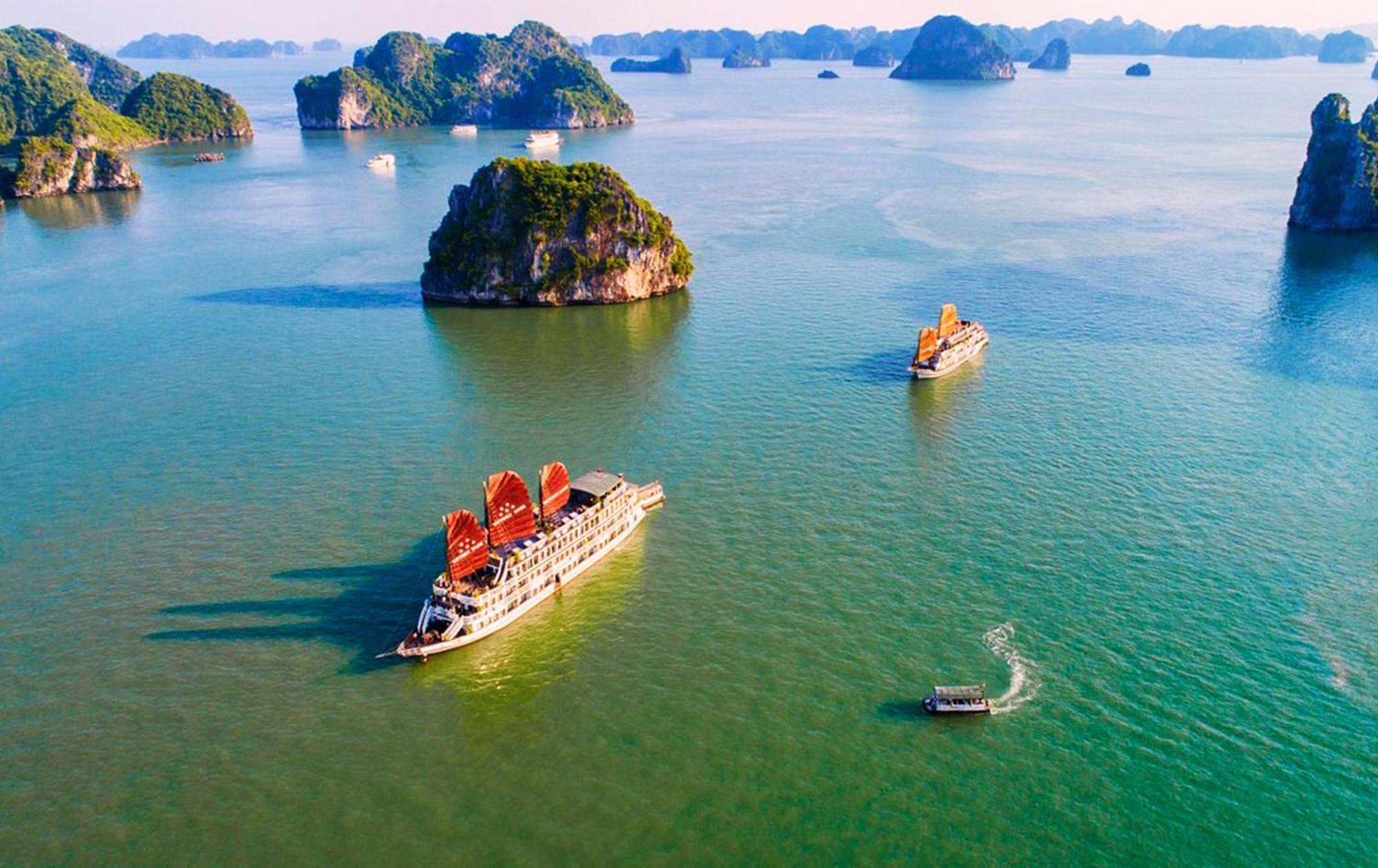 Halong Arcadia Cruise Hotell Ha Long Exteriör bild