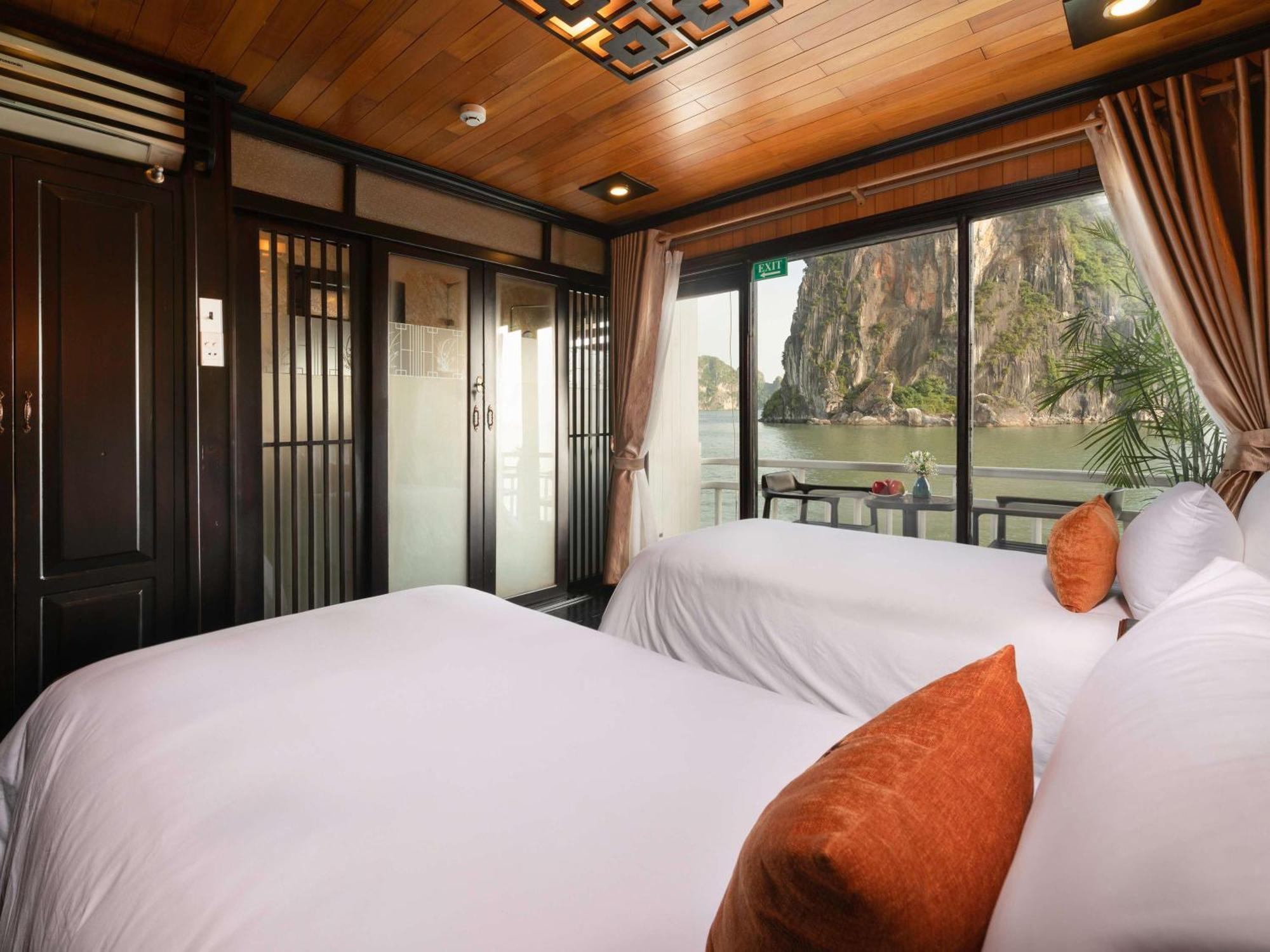 Halong Arcadia Cruise Hotell Ha Long Exteriör bild